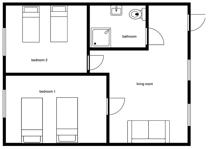 Dzīvoklis Grecinieku Old Town Two Bedroom